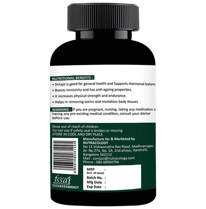 Nutracology Shilajit Capsule