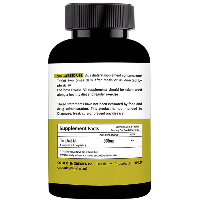 Nutracology Tongkat Ali Tablet | For Muscle Mass & Athletic Performance