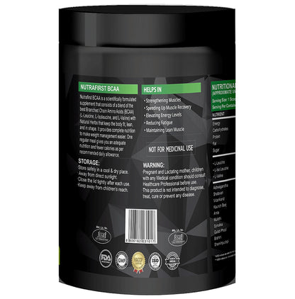 Nutrafirst BCAA Protein with Benefit of Natural Herbs Mix Fruit Sugar Free