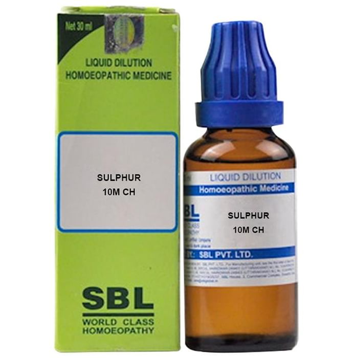 SBL Sulphur Dilution 10M CH - Classic Derma
