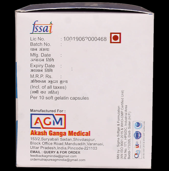 Nutrapure Multivitamin, Multimineral with Ginseng & Antioxidants Softgel Capsule (10 Each)