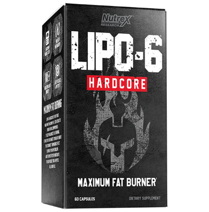 Nutrex Research Lipo 6 Hardcore Capsule - Classic Derma