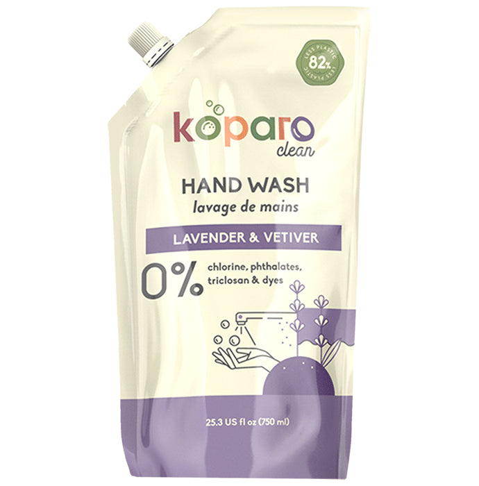 Koparo Lavender & Vetiver Hand Wash (750ml Each) - Classic Derma