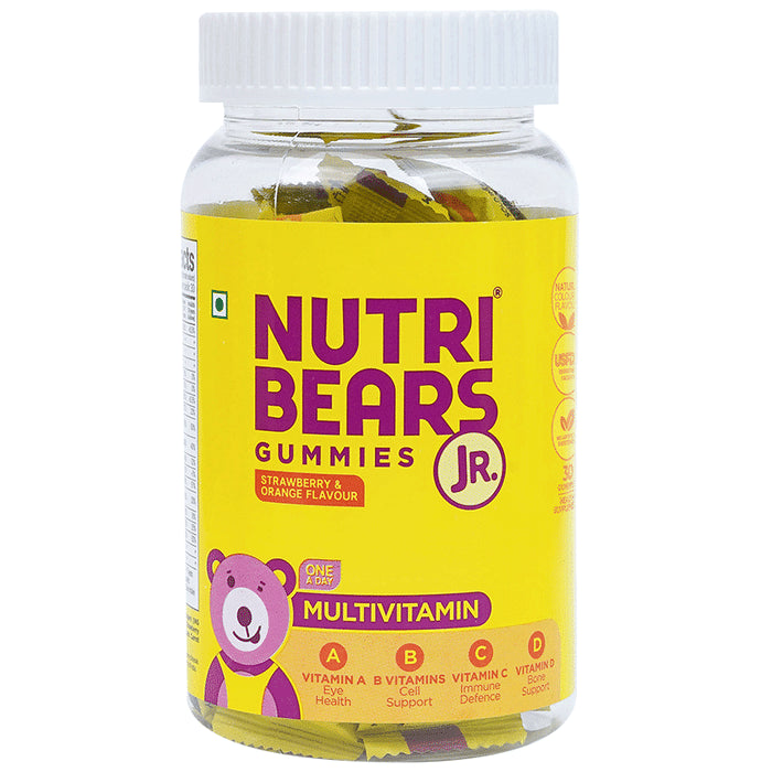NutriBears Multivitamin Growth & Immunity Support Gummies Gummy - Classic Derma