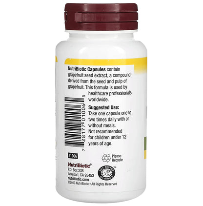 NutriBiotic Grapefruit Seed Extract Capsule