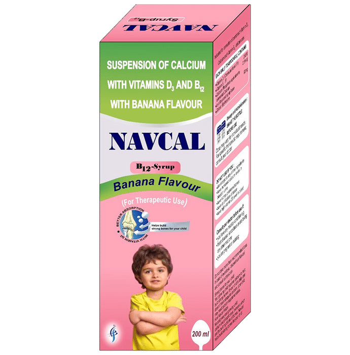 Navcal B12 Syrup Banana - Classic Derma