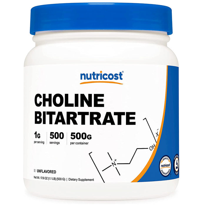 Nutricost Choline Bitartrate Powder - Classic Derma