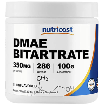 Nutricost Dmae Bitartrate Powder - Classic Derma