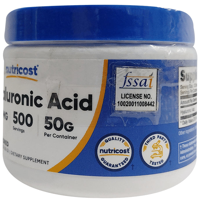 Nutricost Hyaluronic Acid 100mg Powder