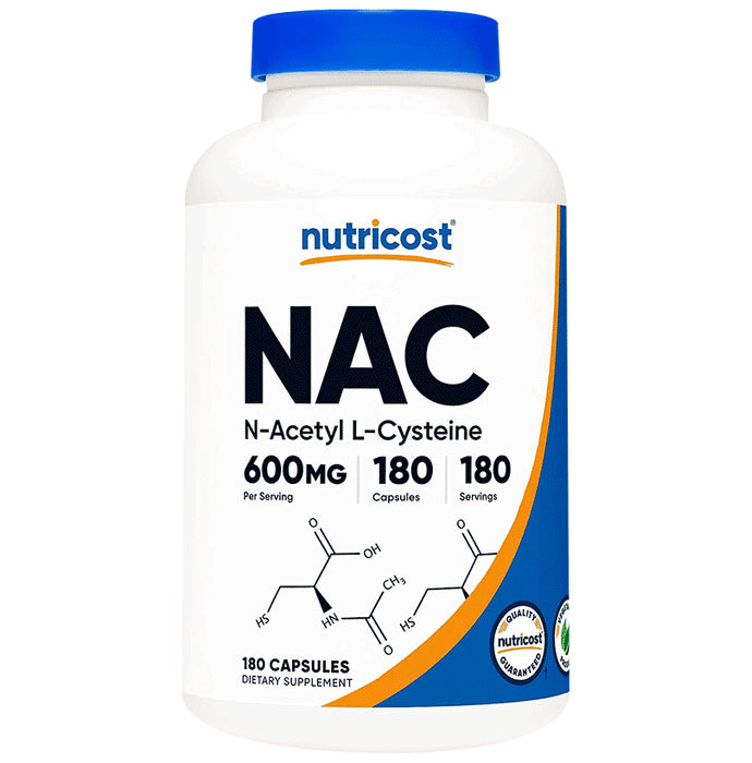 Nutricost NAC N-Acetyl L-Cysteine Capsule - Classic Derma