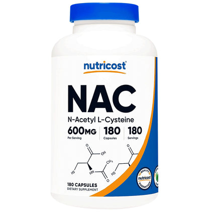 Nutricost NAC N-Acetyl L-Cysteine Capsule - Classic Derma