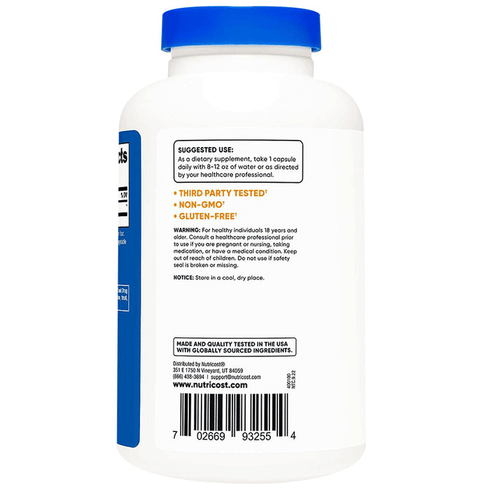 Nutricost NAC N-Acetyl L-Cysteine Capsule