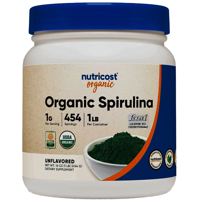 Nutricost Organic Spirulina Powder - Classic Derma