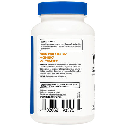 Nutricost Yohimbine 5mg Capsule