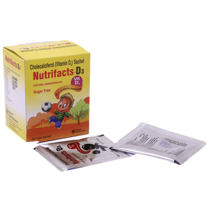 Nutrifacts-D3 Powder (20gm Each) - Classic Derma