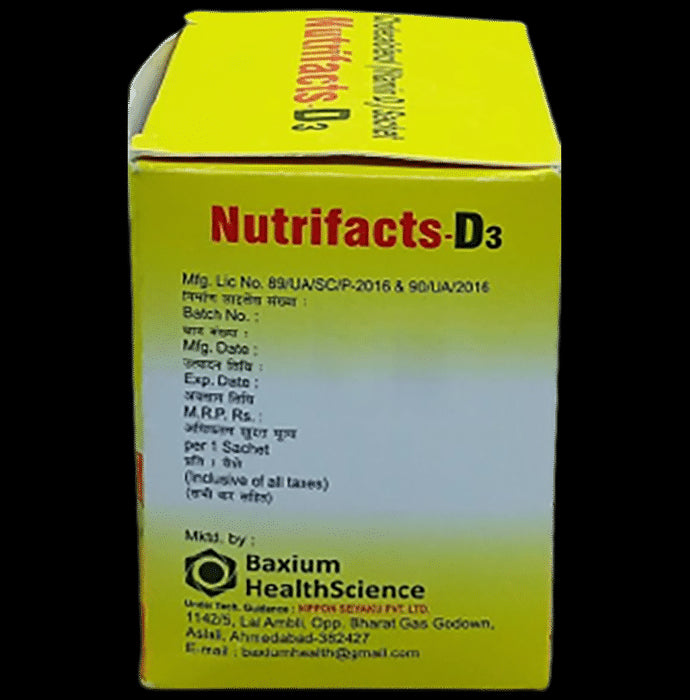 Nutrifacts-D3 Powder (20gm Each)