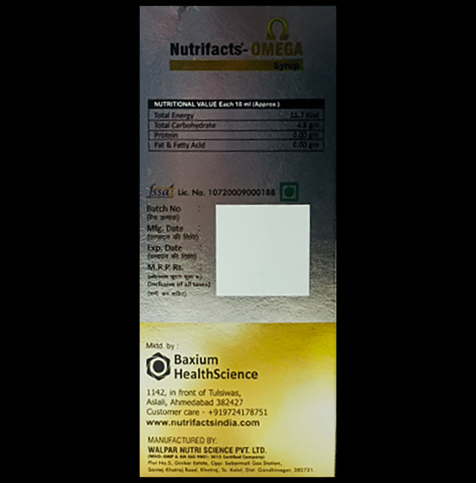 Nutrifacts-Omega Syrup