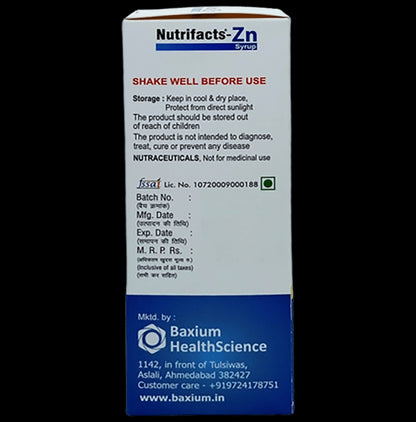 Nutrifacts-Zn Syrup