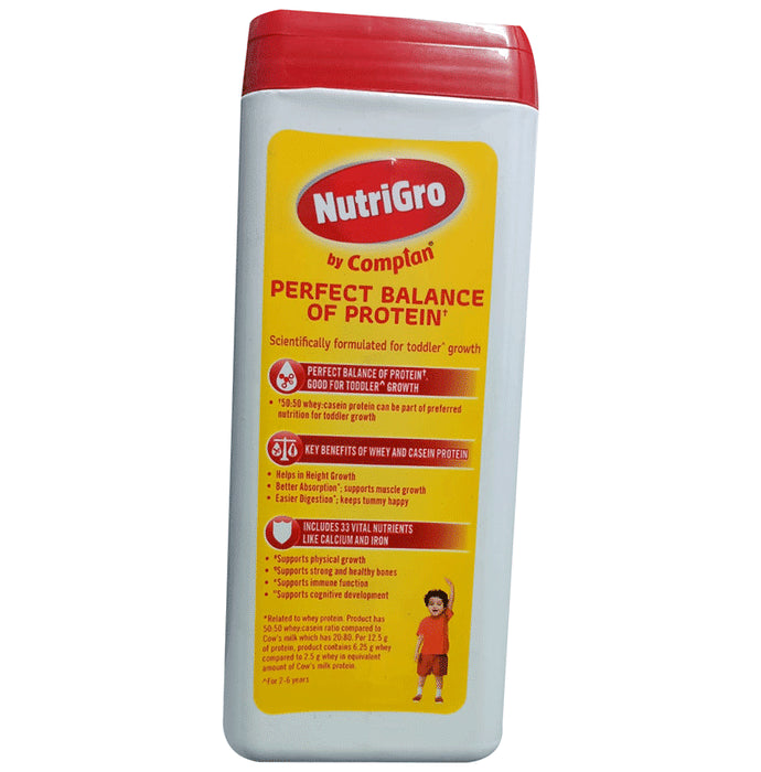 Nutrigro By Complan Protein | 2 to 6 Years | Flavour Delicious Chocolate