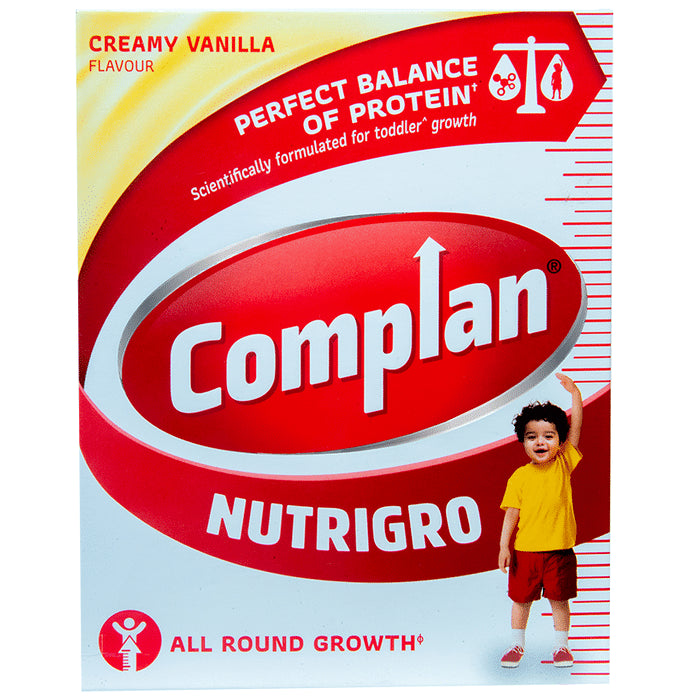 Nutrigro By Complan Protein| Flavour Creamy Vanilla - Classic Derma