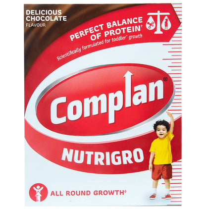 Nutrigro By Complan Protein| Flavour Delicious Chocolate - Classic Derma