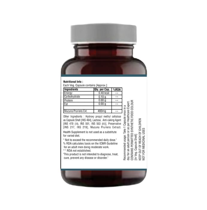 Nutrigrow Mucuna Puriens Veg Capsule (60 Each)