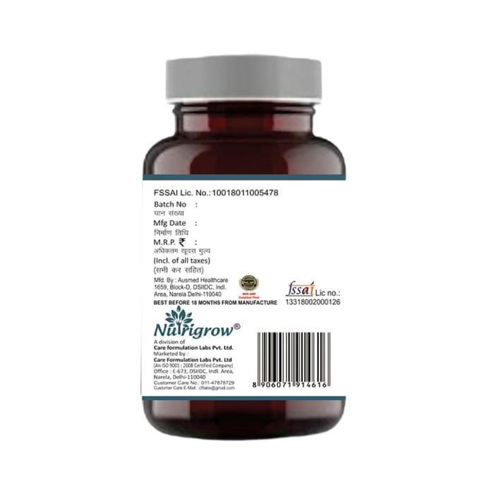 Nutrigrow Mucuna Puriens Veg Capsule (60 Each)