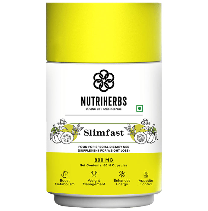 Nutriherbs Slimfast Veggie Capsule - Classic Derma