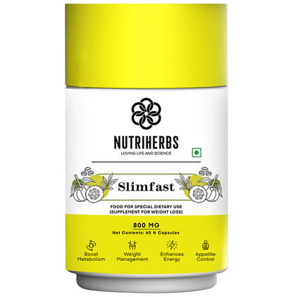 Nutriherbs Slimfast Veggie Capsule - Classic Derma