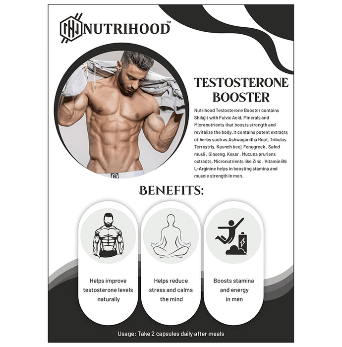 Nutrihood Testosterone Booster Capsule
