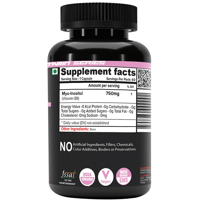 Nutrija Inositol 750 mg Capsule