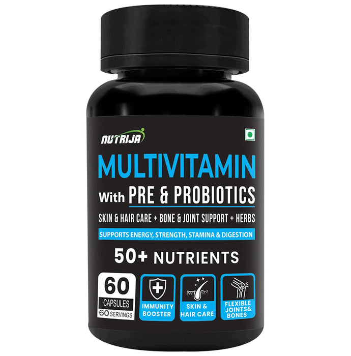 Nutrija Multivitamin with Pre & Probiotics Capsule - Classic Derma