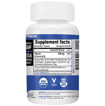 Nutrija Vitamin B3 Niacin 250mg Capsule