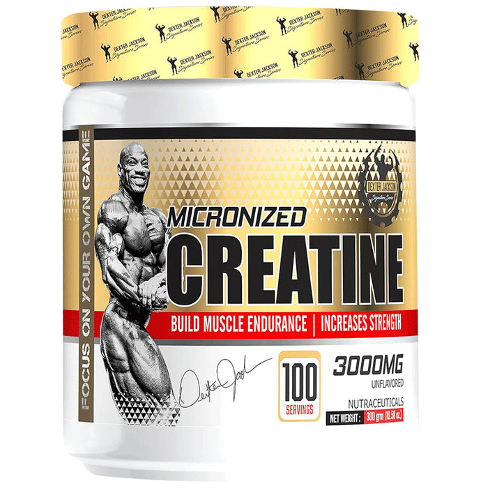 Dexter Jackson Micronized Creatine Powder Unflavored - Classic Derma