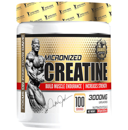 Dexter Jackson Micronized Creatine Powder Unflavored - Classic Derma