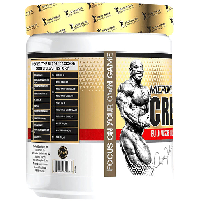 Dexter Jackson Micronized Creatine Powder Unflavored