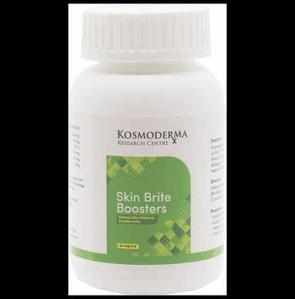 Kosmoderma Skin Brite Boosters for Skin Repair, Protection & Immunity | Tablet - Classic Derma