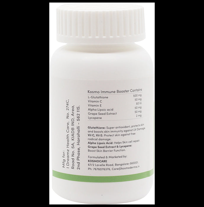 Kosmoderma Skin Brite Boosters for Skin Repair, Protection & Immunity | Tablet