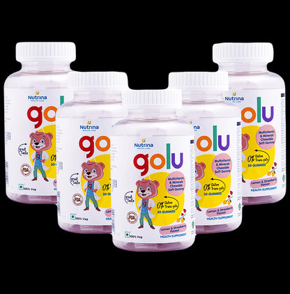 Nutrina Health Labs Golu Multivitamins and Minerals Gummy (30 Each) - Classic Derma