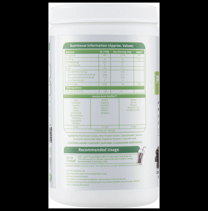 Nutrition Planet mVegan Plant Protein Powder Chocolate