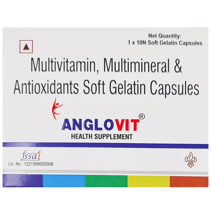 Anglovit Soft Gelatin Capsule - Classic Derma