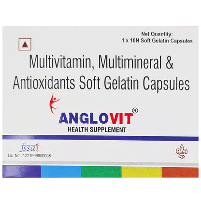 Anglovit Soft Gelatin Capsule - Classic Derma