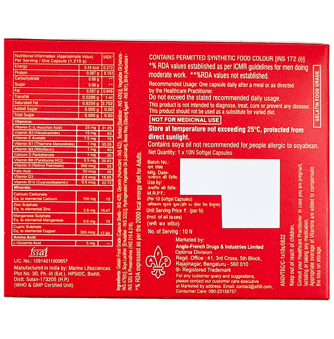 Anglovit Soft Gelatin Capsule