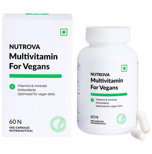 Nutrova Multivitamin for Vegans Capsule - Classic Derma