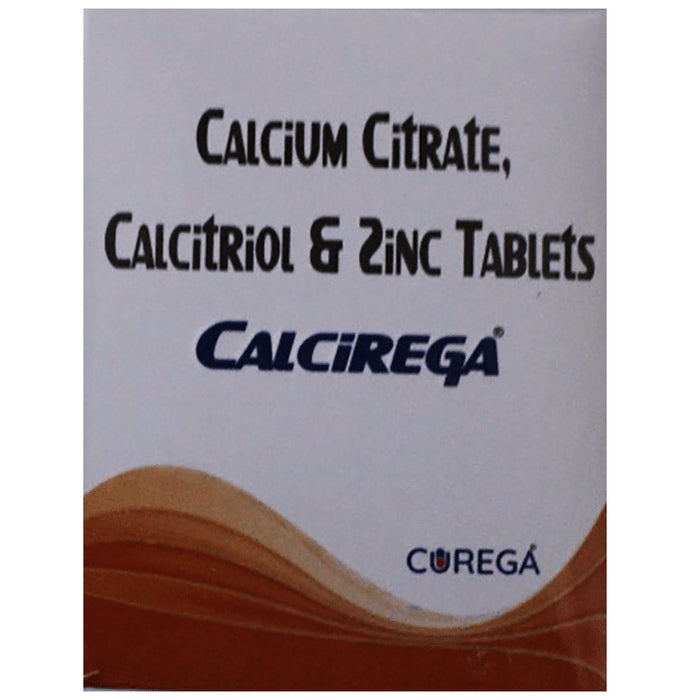 Calcirega Calcium Citrate, Calcitrol & Zinc Tablet - Classic Derma