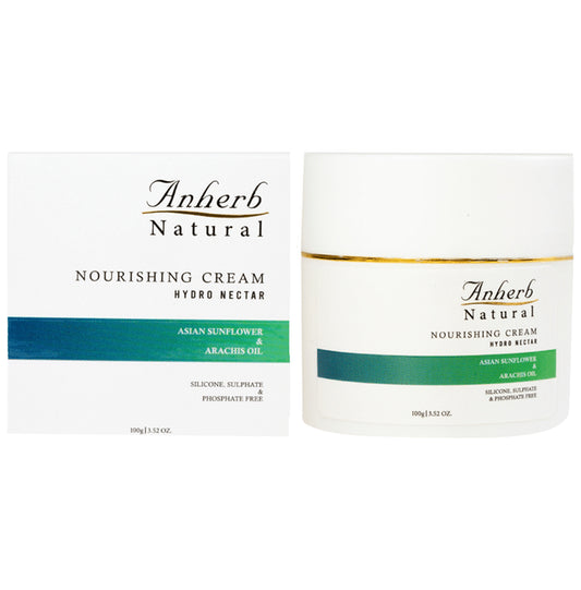 Anherb Natural Cream Nourishing Cream Hydro Nectar Asian Sunflower & Arachis Oil - Classic Derma