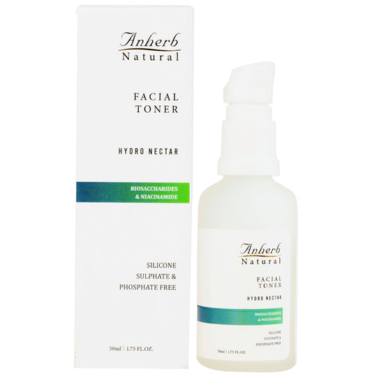 Anherb Natural Facial Toner Hydro Nectar Biosaccharides & Niacinamide - Classic Derma
