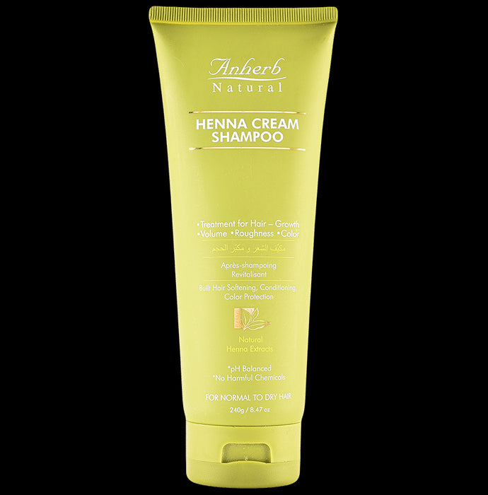 Anherb Natural Henna Cream Shampoo - Classic Derma