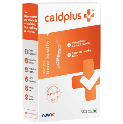 Nuvox Caldplus Tablet Sugar Free - Classic Derma