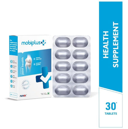 Nuvox Mobiplus Tablet | Helps Relieve Joint Pain & Enhance Mobility | Sugar Free
